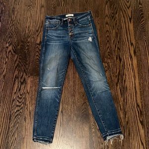 Button Fly Madewell Jeans